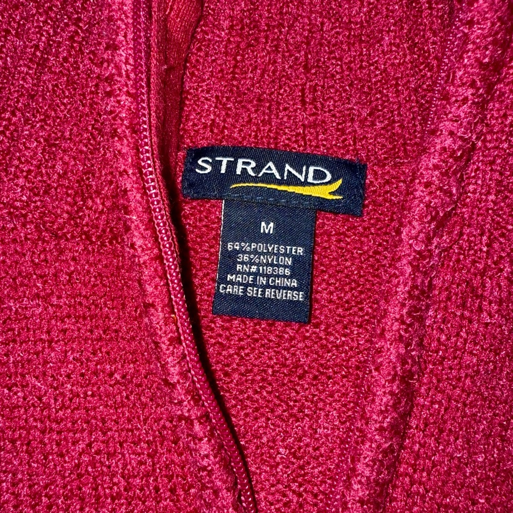 Strand Red Knit Sweater